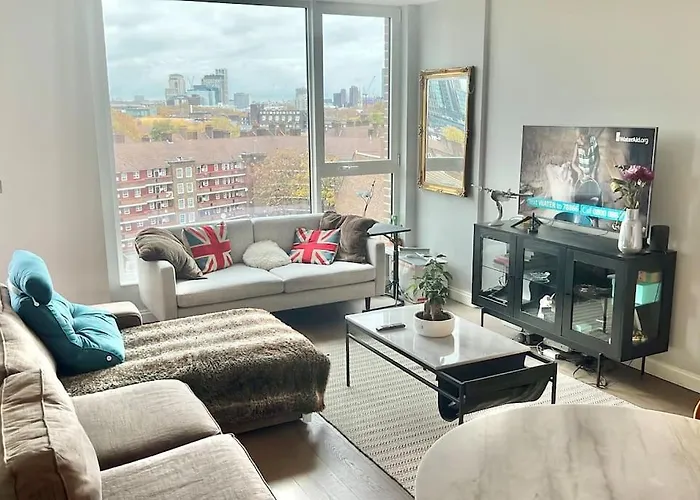 New Central 1Br Wstunning View, 5 Min Vauxhall St